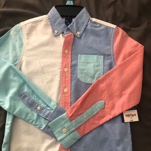 Arizona Boys LS button down shirt